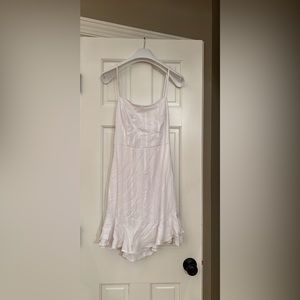 White dress size small